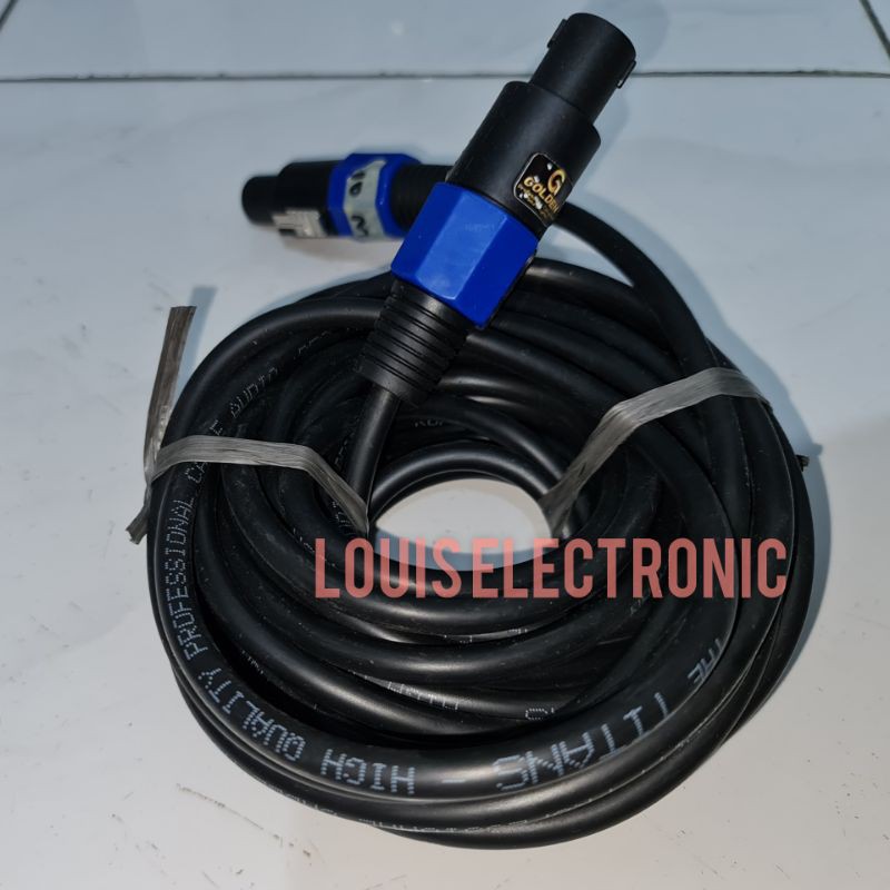 Kabel Speaker Speakon to Speakon 10 meter - Kabel Sound System murah