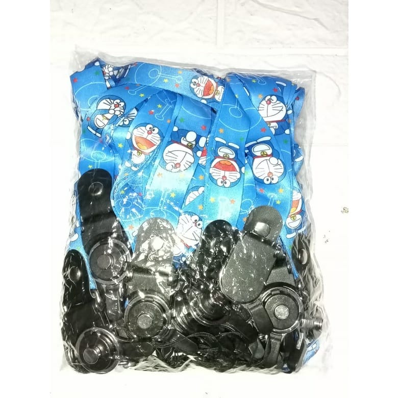 [ISI 25PCS] GROSIRAN TALI GANTUNGAN MOTIF  DORAEMON D /STRAP GANTUNGAN HANDPHONE