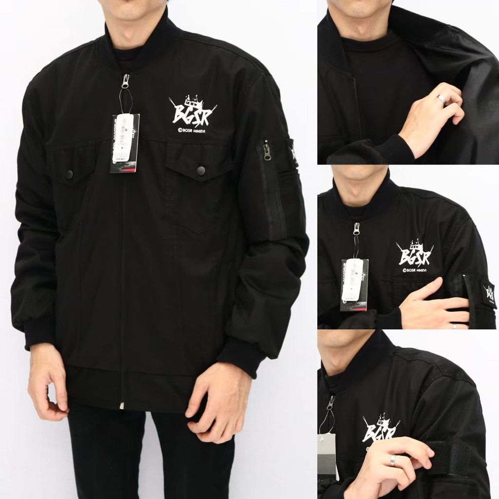 Jaket Bonelive Ori BGSR / Jaket Pria Ori BGSR