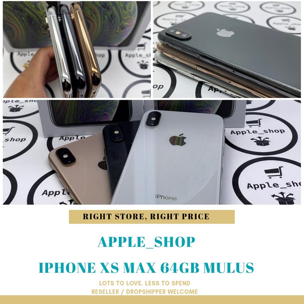 Iphone Xs Max 64gb Second Fullset No Minus Gratis Jne Asuransi Shopee Indonesia