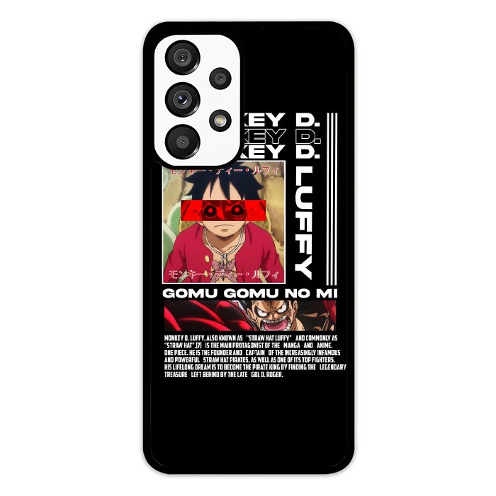 Case Casing Softcase Cover Samsung Galaxy A13 A33 A53 A73 5G One Piece Luffy B0763