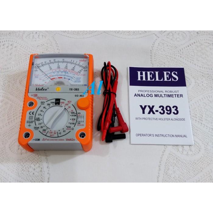 Multitester Multimeter Heles YX 393