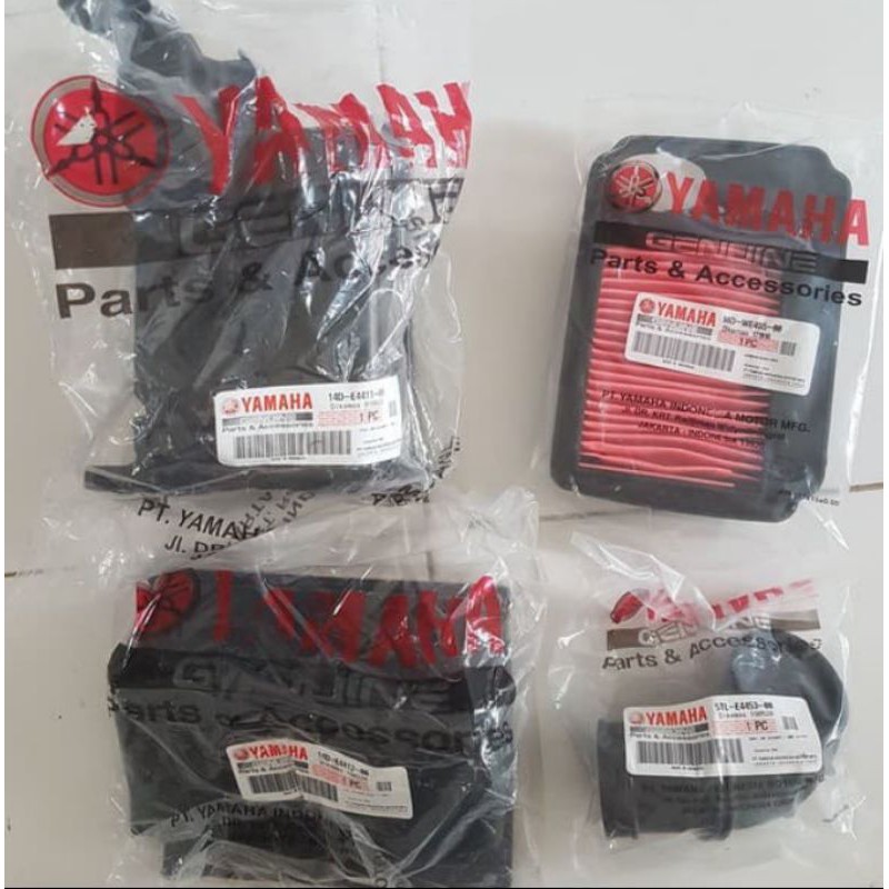 BOX FILTER UDARA SATU SET MIO SOUL LAMA KARBU FINO KARBU 115 ORIGINAL YGP