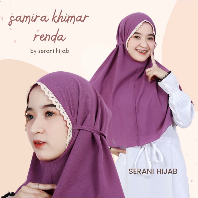 SAMIRA KHIMAR RENDA by serani hijab