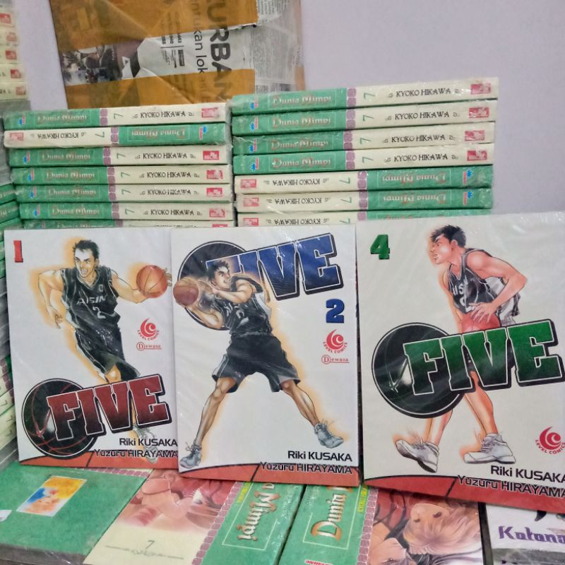 komik FIVE vol 1,2,4