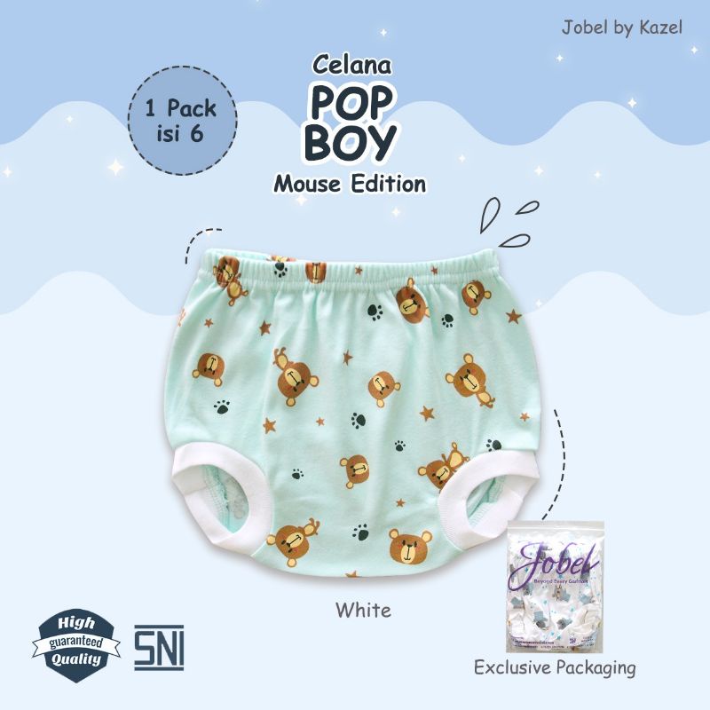 Jobel Celana Pop Boy Mouse Edition (0 sd 24 bulan)