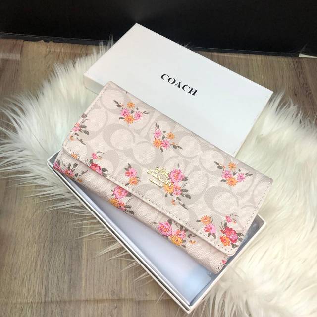 Dompet coach lipat panjang