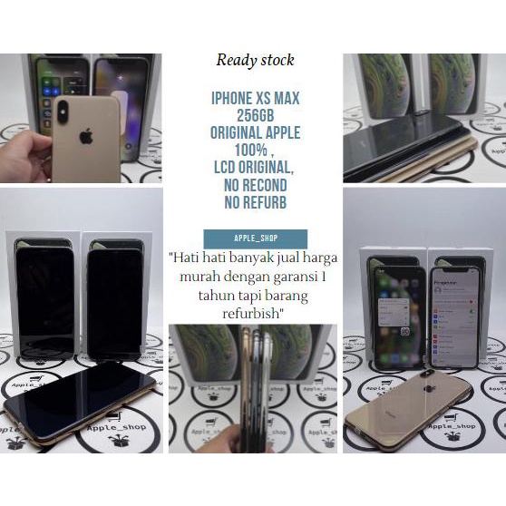 [ Hp Bekas / Second ] Iphone Xs Max 256Gb Second Normal Jaya - Handphone Bekas / Second