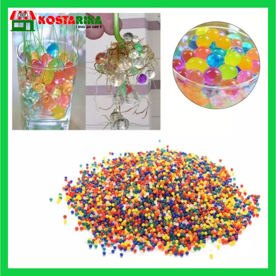 Crystal Soil Bola Bola Kristal Tanah Kristal Vas Bunga Seven Color