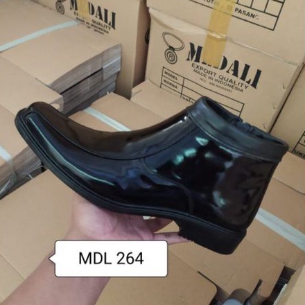 Sepatu kulit pria PDH boots polri TNI security guard PNS sepatu Kerja formal Tampil lebih keren