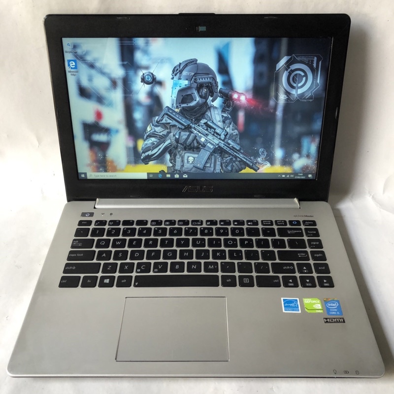 Laptop Gaming Touch - Asus K451L - i7 gen 4 - Dual Vga - Ram12 Ssd256