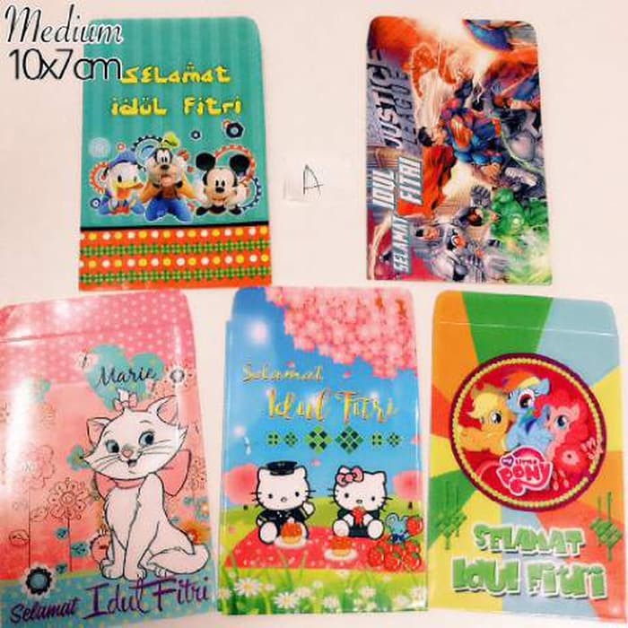 

TERBARU Isi 50 lembar Kertas Amplop Lebaran ukuran Medium (AL3) B0091