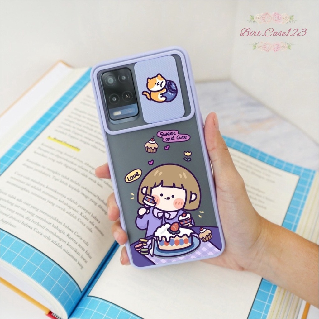 SOFTCASE SLIDE KAMERA SWEET AND CUTE OPPO VIVO SAMSUNG XIAOMI REALME IPHONE ALL TYPE BC6430