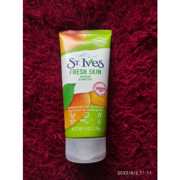 ST.Ives Fresh Skin Scrub Apricot 170g