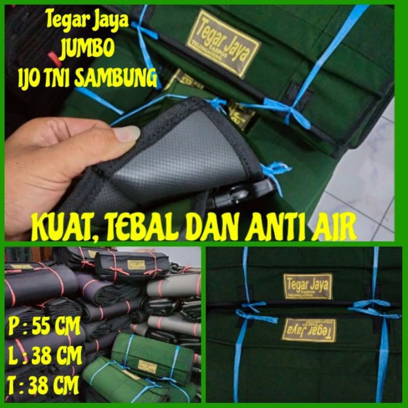 Tas Pos TEGAR JAYA/Tas Obrok/Tas Bronjong/Tas Motor/ Carry-on Bag/ Bag of goods / Tas ronjot