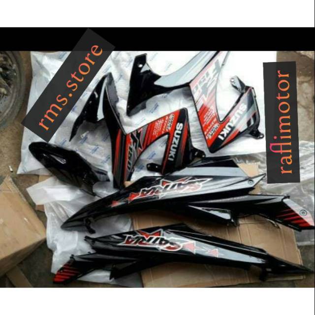 Murah BODY HALUS SATRIA FU 2014 PLUS STRIPING .