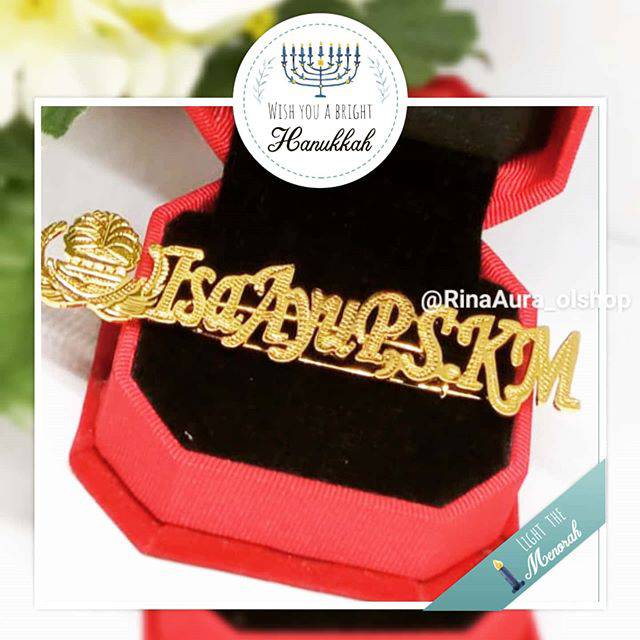 Bros Korpri ukir nama custom