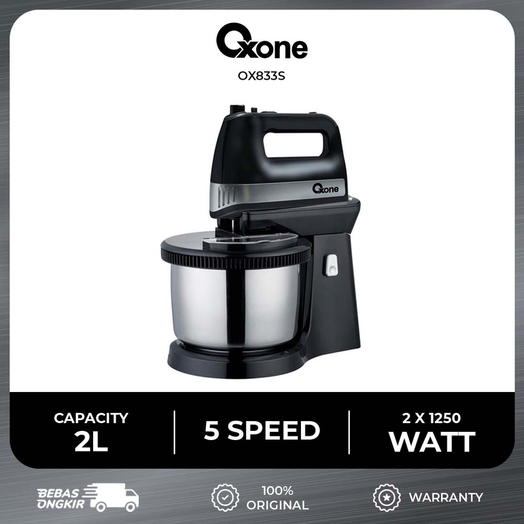 Oxone OX-833S Stand Mixer Rotating Bowl