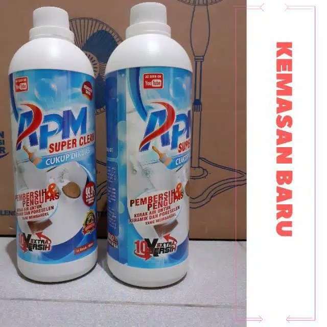 APM SUPER CLEAN Pembersih Kerak Lantai Kamar mandi TOILET