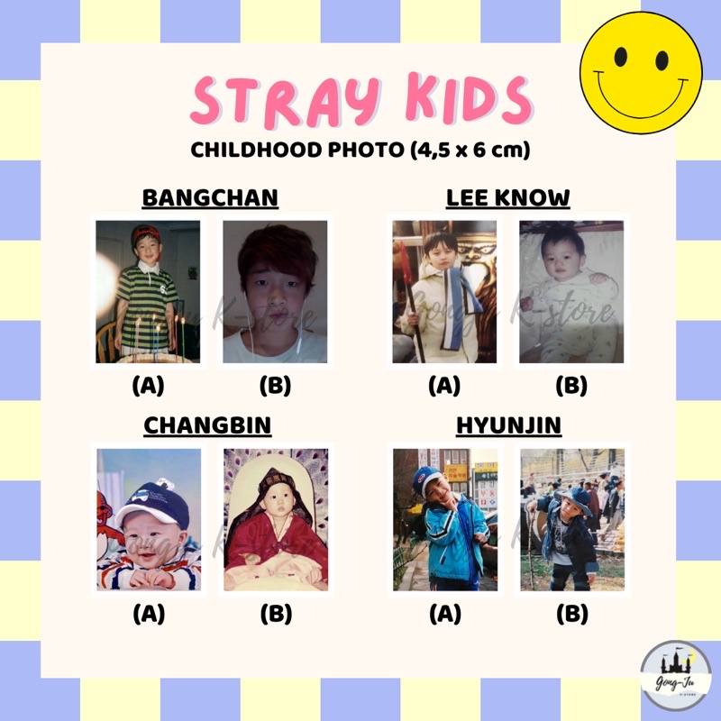 [ COD ] STRAY KIDS CHILDHOOD PHOTO