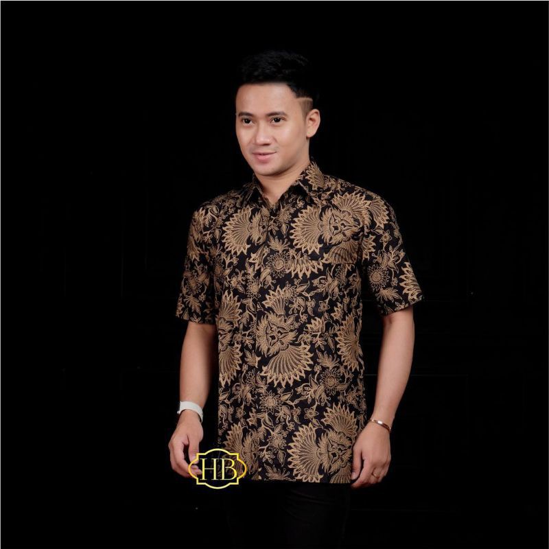 Baju Batik Couple M L XL XXL XXXL-Hem