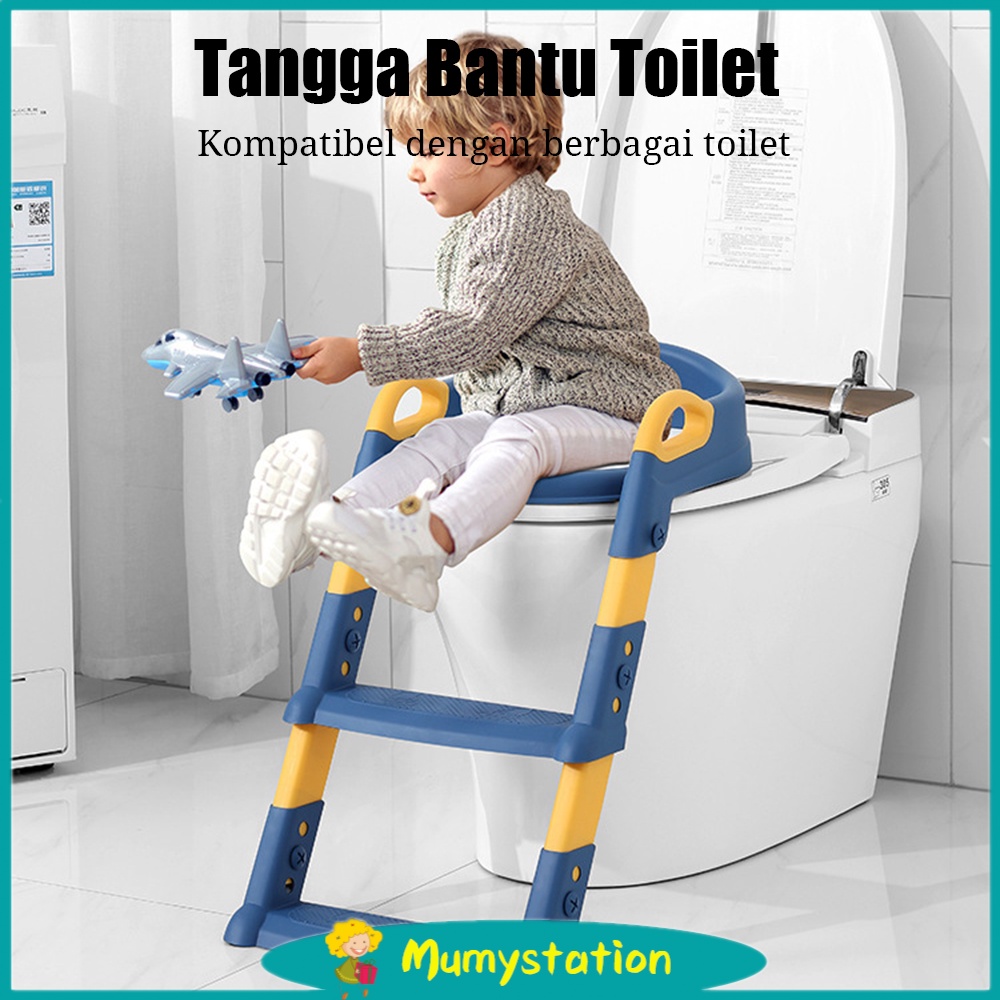 Mumystation Toilet training anak potty ladder dudukan bayi fodable