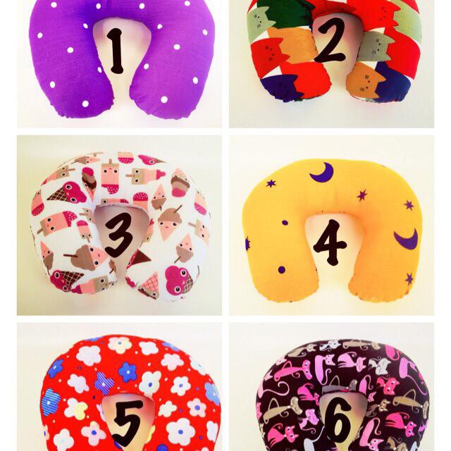 Bantal leher dewasa dan anak motif lucu unik murah warna