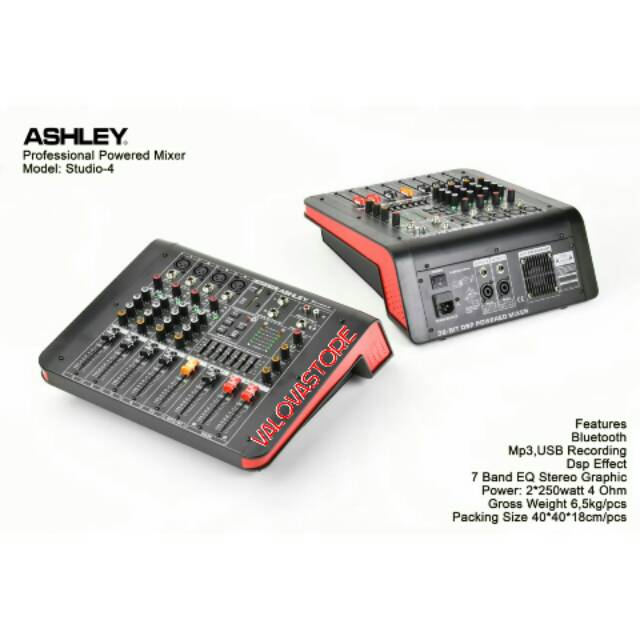 Power Mixer Ashley Studio 4 ORIGINAL Shopee Indonesia