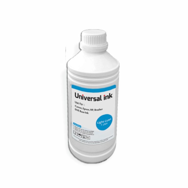 Tinta Universal Ink Light Cyan 1 Liter, Tinta Dye Base Murah