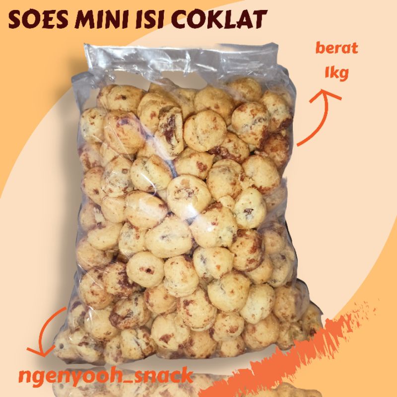 

SOES MINI ISI COKLAT 1KG / SOES KERING / SOES ISI COKLAT LUMER