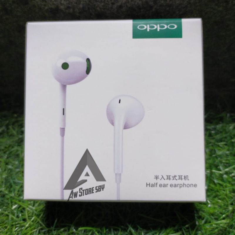 R19 EARPHONE OPPO BASS STEREO HEADSET OPPO A7 A3S A5S F9 F11 PRO A31 A53 A52 A92 RENO 2 2F RENO 3