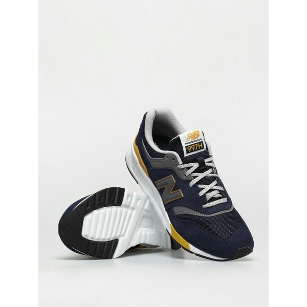 NEW BALANCE 997H NAVY/GREY/ LIST YELLOW