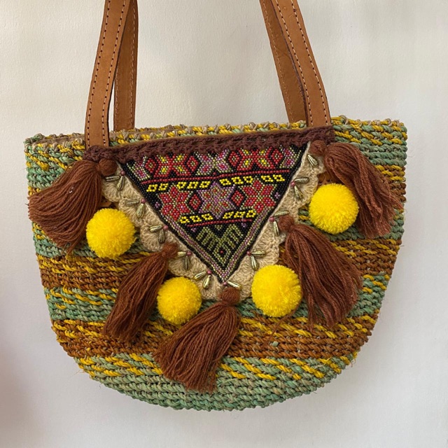 Tas wanita bali / tas anyam bali / top handle bag / tas fashion wanita / tas etnik bali