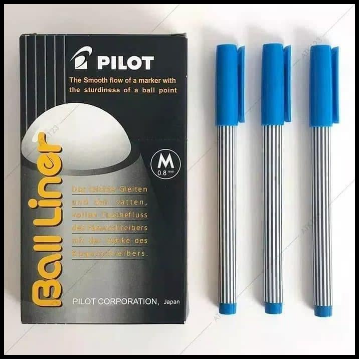 

Vanila | Pulpen Pilot Balliner/Ballpoint 0.8Mm(Biru,Hitam,Merah,Hijau)