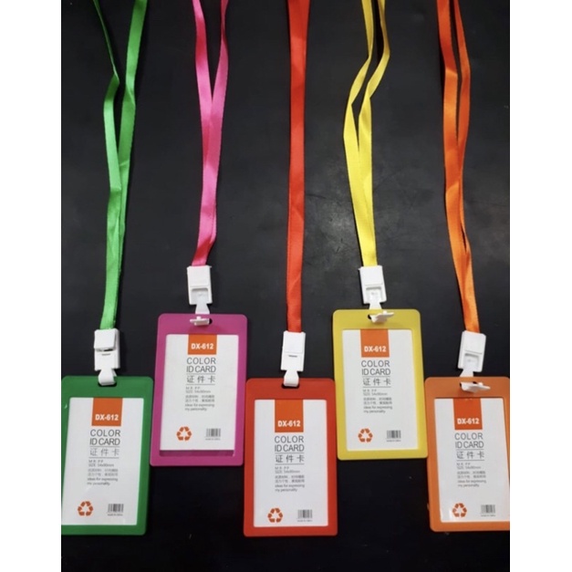 

Name tag color ID Card + tali