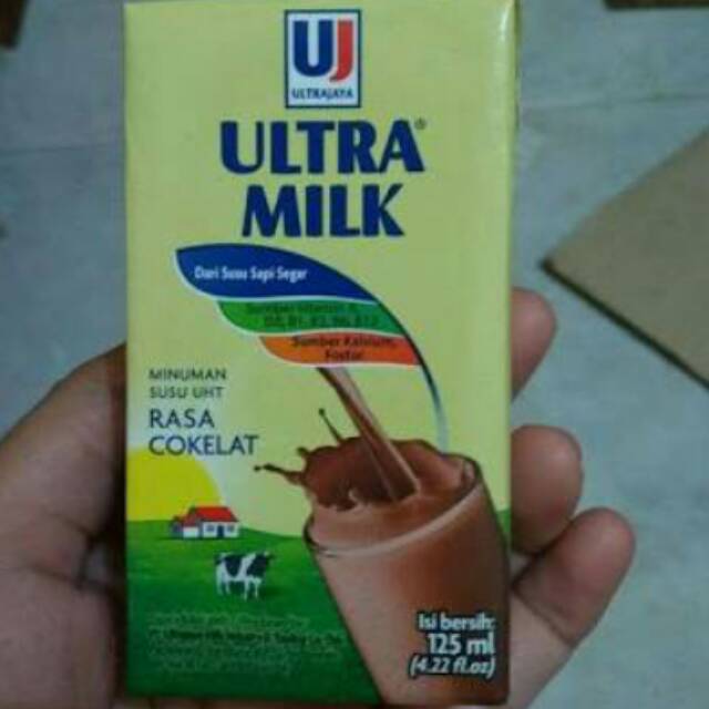 

Susu ultramilk UHT 125 ML