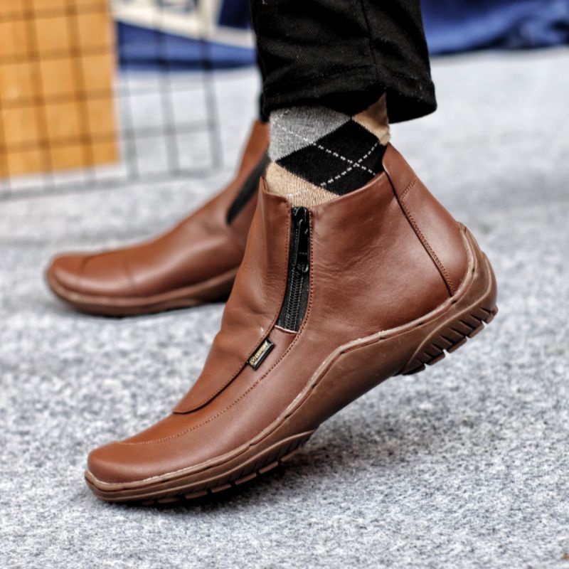 Sepatu Boot's Pria Asli Kulit Original Premium Berkualitas 100% Kulit