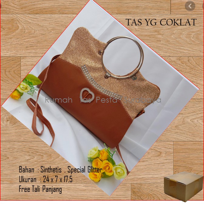 Tas Unik,Tas Elegan ,Tas Slempang,TAS YG COKLAT