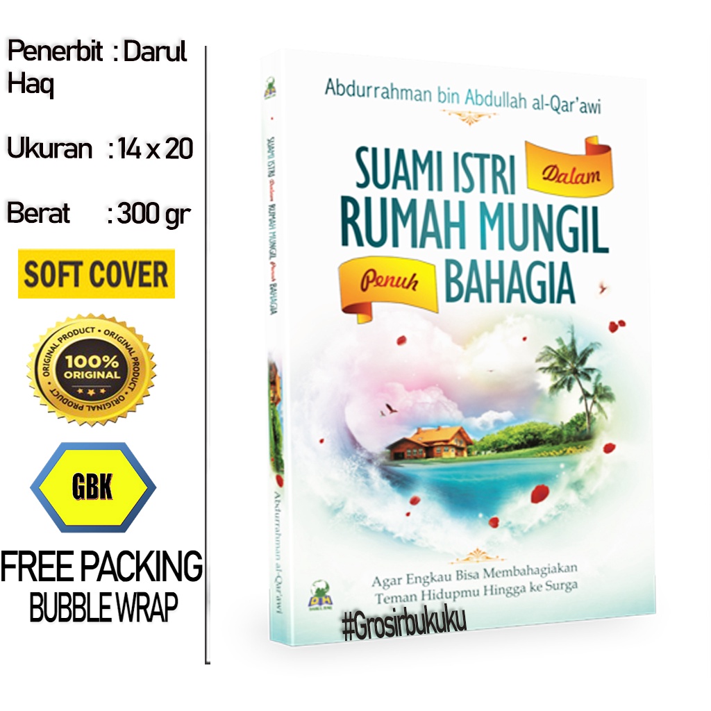 Buku Suami Istri Dalam Rumah Mungil Penuh Bahagia - Darul Haq