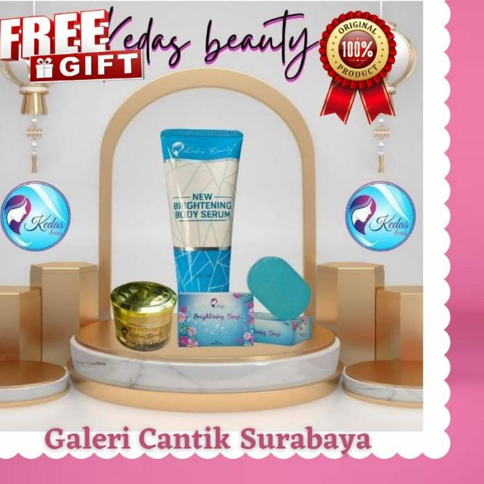 ★hl»|Gratis ongkir|KEDAS BEAUTY ORIGINAL BPOM SABUN SERUM GOLD JELLY-1
