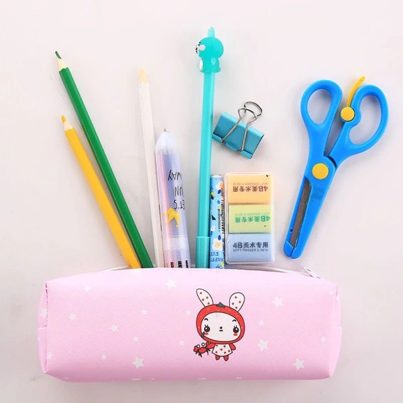 TEMPAT PENSIL / KOTAK PENSIL / TEMPAT ALAT TULIS MOTIF CARTOON JRW0097