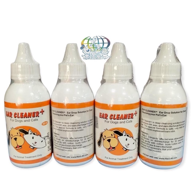 Ear Cleaner 65ml Pembersih telingan untuk anjing dan kucing 65ml