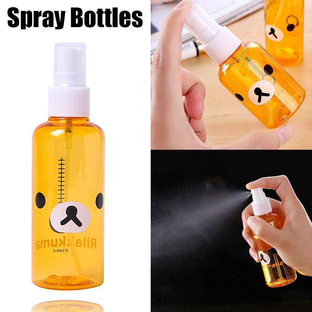 Rebuy Botol Isi Ulang Portable Plastik Kabut Halus Watering Can Moisture Atomizer Botol Parfum