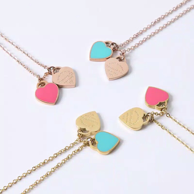 GG Kalung Kekinian Love Titanium Stainless Steel#KL-TLW