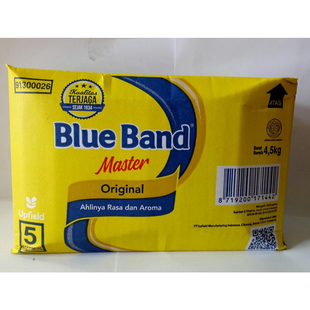 

Mentega Blue Band Master Original 4,5 Kg