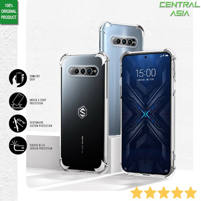 [Premium Quality] TPU Shockproof Case Black Shark 4