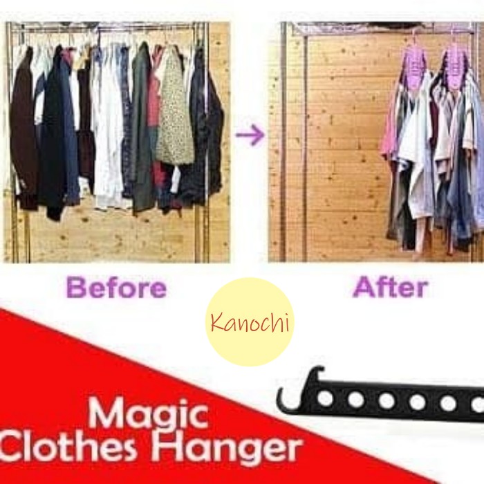 Magic Hanger Gantungan Baju Organizer As seen on TV Jemuran 13 Lobang