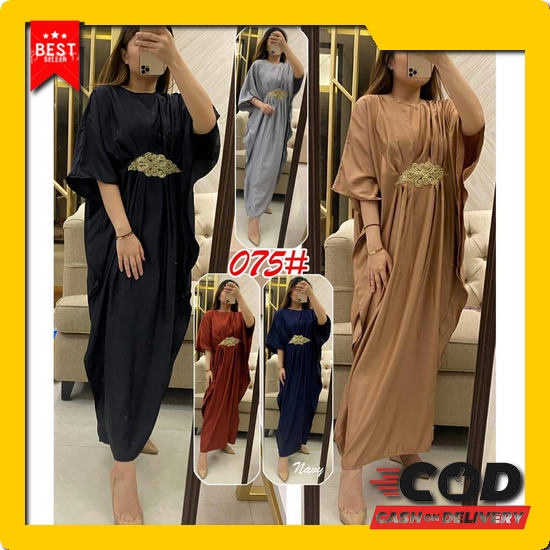 Medina Kaftan / Kaftan Wanita Muslim / Baju Kaftan Wanita Terbaru / Baju Lebaran 2021 075A# Kaftan M