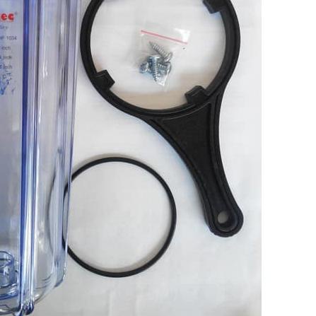 HOUSING FILTER CLEAR 10" NANOTECH