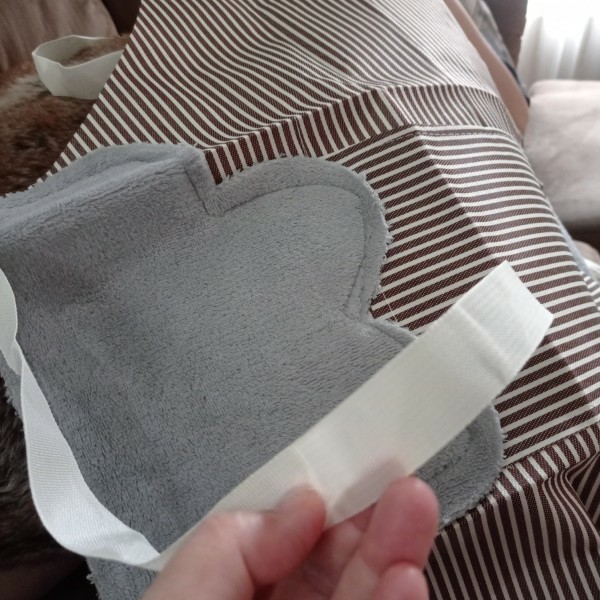 Apron Celemek Masak Dapur Waterproof Anti Air Bukan Plastik Custom Barista Anak Cafe Kain Lap